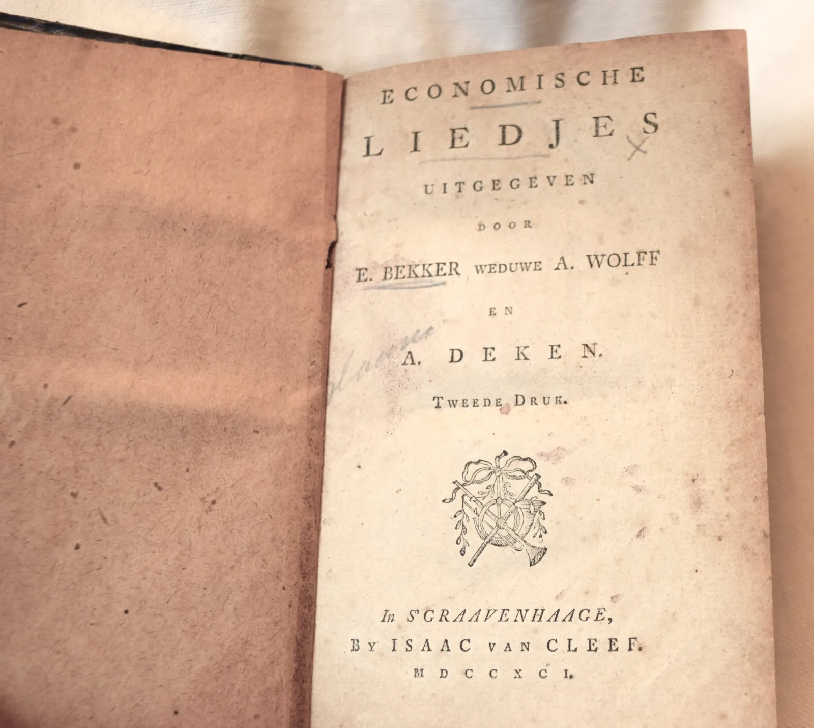 Economische liedjes (1784)