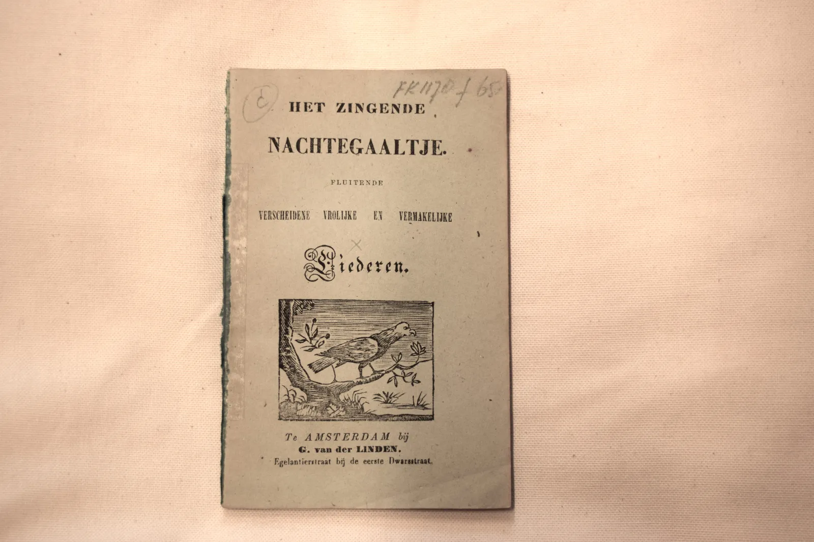 Het zingende nachtegaaltje (ca. 1832)