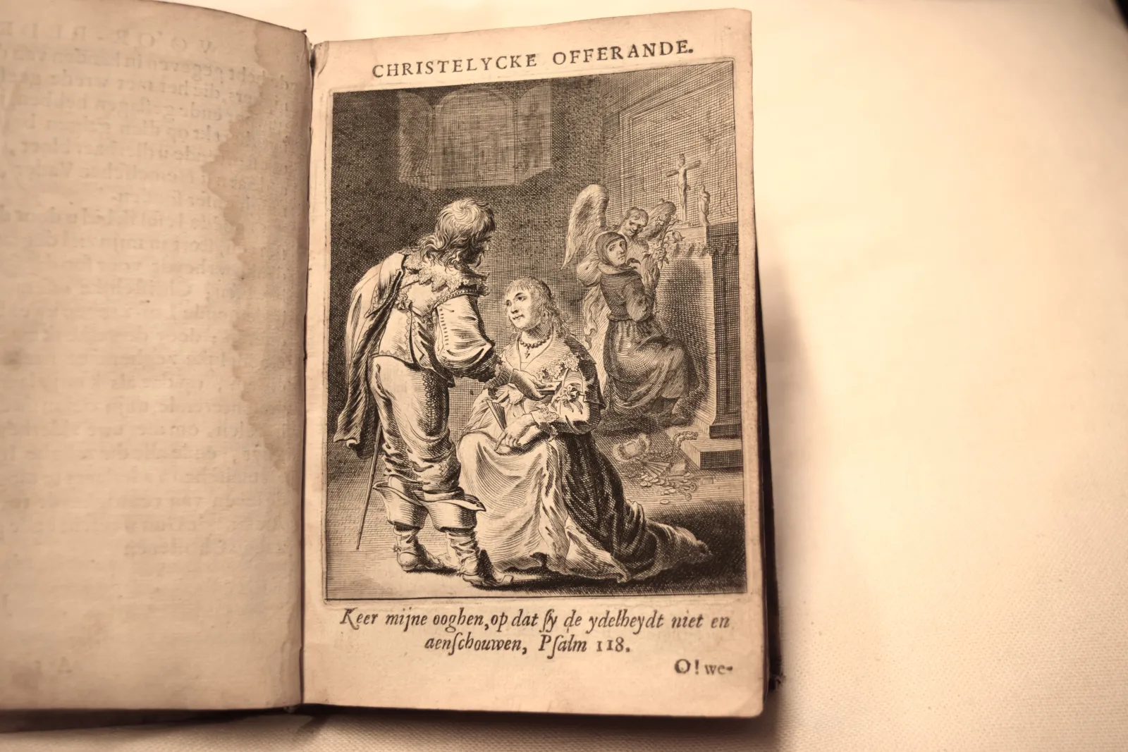 Gravure uit Christelycke offerande