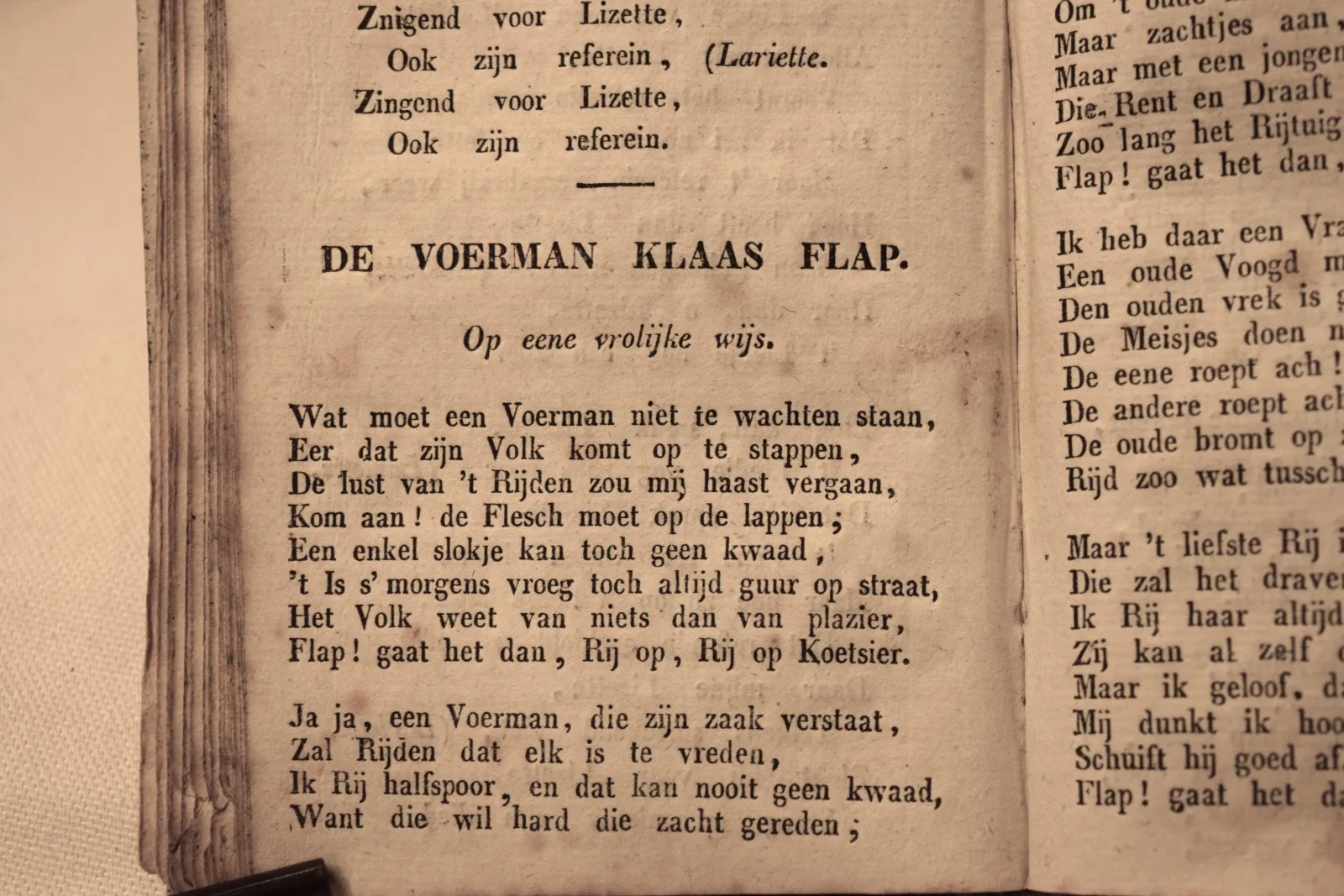 Uitgezochte gezelschapsliederen