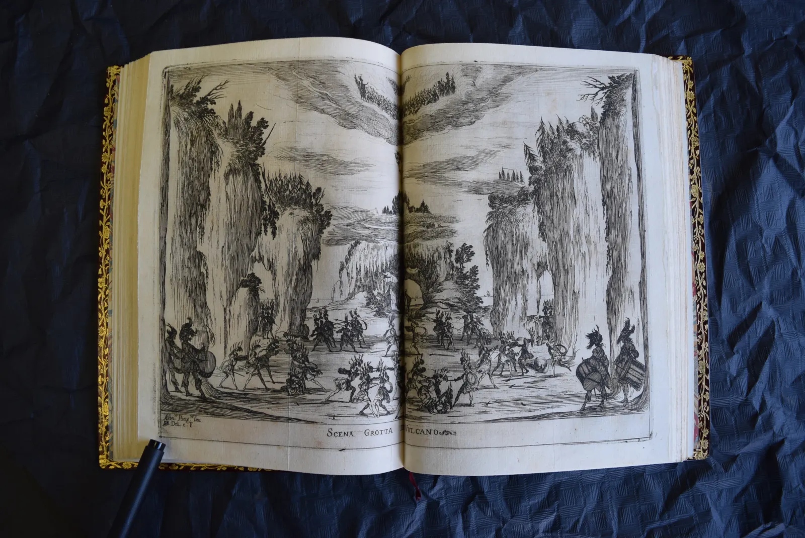 Le nozze degli Dei, Firenze 1637 | Dit luxueuze libretto is uitgegeven met niet minder dan acht gravures van Stefano della Bella.
