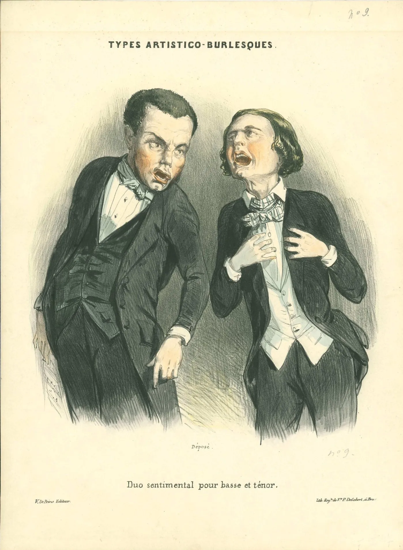Sentimenteel duo voor bas en tenor.